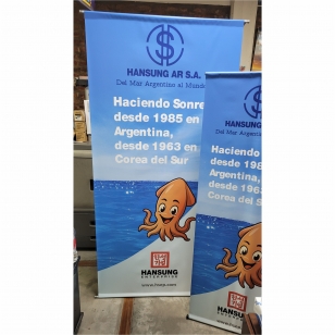 Banner 160 x 60 cm.